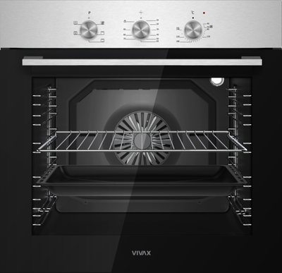 Furrë e integruar VIVAX BO-806BFTM X, e hirtë/zezë