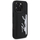 Mbrojtëse telefoni Karl Lagerfeld KLHCP16LPGPVKSK për iPhone 16 Pro, Grained PU, me mbajtës karte, e zezë