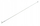 Antena VHF Elgotech Glomex RA112AUS, 1.5m, kabllo 4.5m, e bardhë