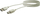 Kabllo USB-A me USB-B, 3m, USB 2.0, gri