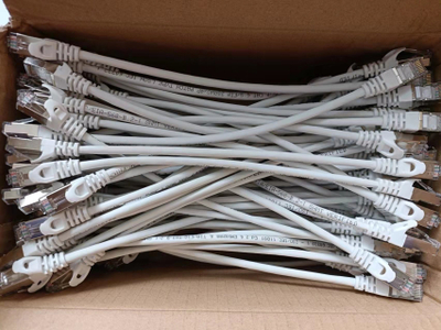Kabllo rrjeti Equip Patch Cable Cat6, 0.25 m, S/FTP, e bardhë