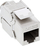 Modul rrjeti InLine RJ45 Keystone Jack, Cat.6a, 10 Gb/s, i argjendtë
