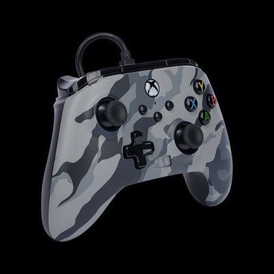 Kontroller PowerA Xbox Enhanced Arctic Camo, me kabllo