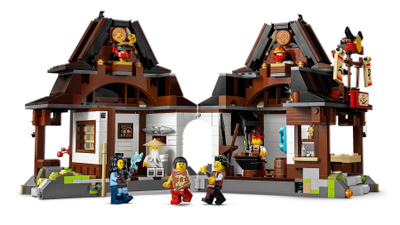 Lodra konstruktore LEGO Ninjago Four Weapons Forge, set koleksionues 1259 pjesë, 15 vjetori, shumëngjyrësh