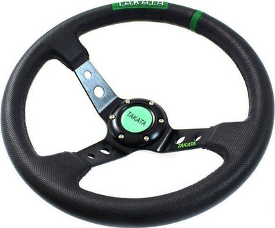 Timon sportiv MTuning Steering Wheel Pro 350mm, offset 80mm, PVC, i zi