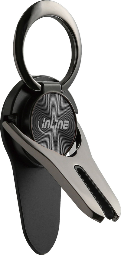 Mbajtëse telefoni InLine 3in1 Smartclip, për makinë dhe tavolinë, vetëngjitëse, e zezë