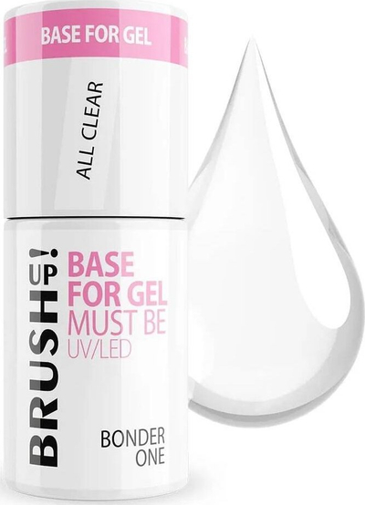 Bazë xheli për thonj Claresa Brushup Base For Gel, hibride UVLED, 5g, transparente