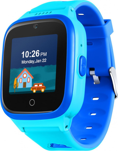 Orë inteligjente Niceboy Kids Patrol, GPS, 4G, blu