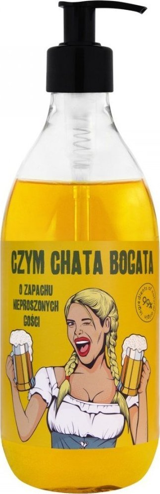 Xhel dushi LaQ Shots As the House is Wealthy, 500ml, me pompë, i verdhë