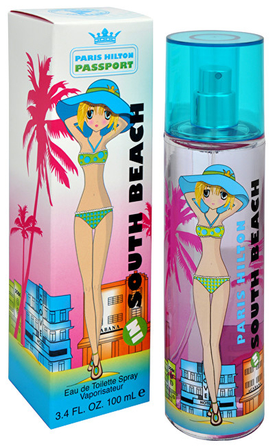 Eau de toilette Paris Hilton Passport South Beach, 100ml