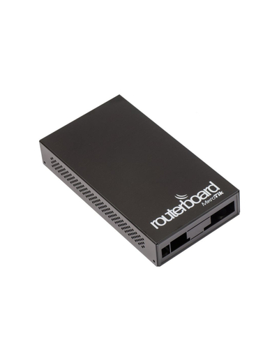 Kuti metalike MikroTik CA433U, për RB433, alumini, e zezë
