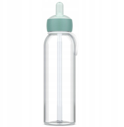 Shishe uji Cool Mint Flip Up, 500 ml, plastikë, ngjyrë mente