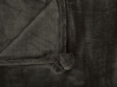 Batanije TERKE Velvet, 200 x 220 cm, poliester, gri