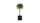 Lule artificiale Verde Decor One Ball Red Sparrow, 125 cm