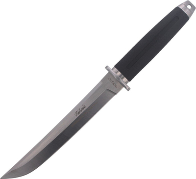 Thikë fikse taktike Tokisu Takeda, teh 7.5", çelik inox 7Cr17MoV, dorezë gome e zezë