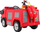 Makine elektrike për fëmijë Ramiz Fire Truck Evo, 12V, njëvendëshe, e kuqe