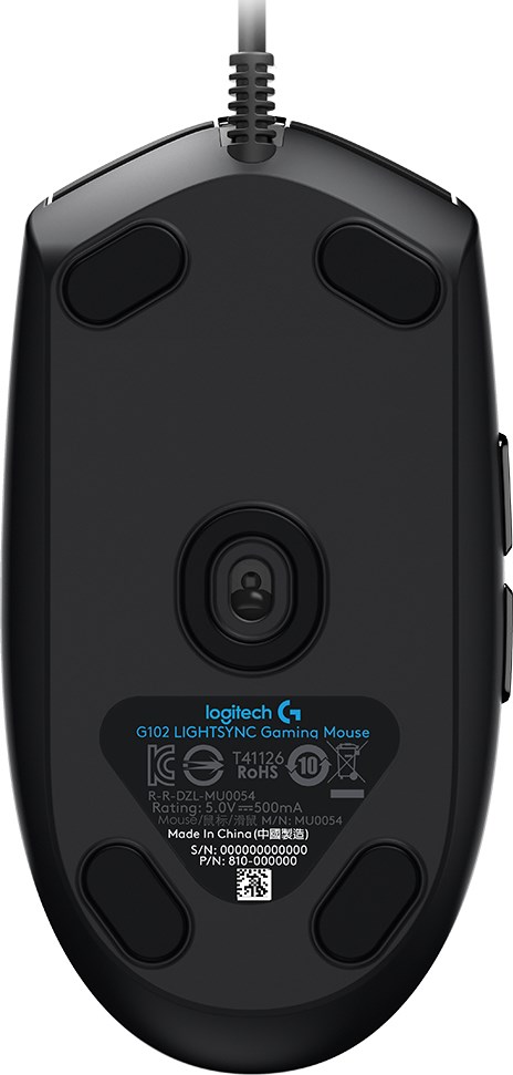 Maus Gaming Logitech G102 Lightsync – Zezë 4