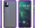 Mbrojtëse telefoni Spring Case për Xiaomi Poco M3 Pro / Redmi Note 10 5G, xhel TPU, e tejdukshme, me kornizë vjollcë