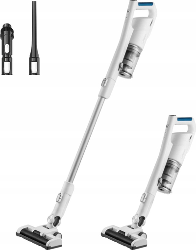 Вертикална правосмукалка Midea MCS2021WB, 150W, 0.45L, бела