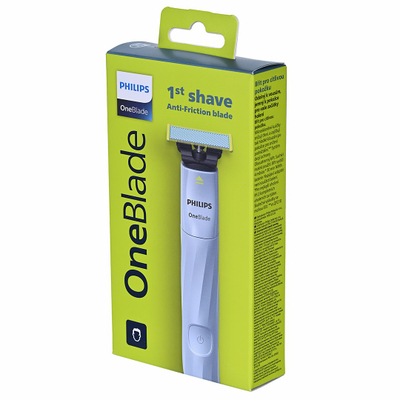 Rroje elektrike Philips OneBlade First Shave QP1324/20, pa tela, e gjelbër