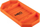 Tabaka për vegla Neo Tool Tray, silikon, 27.5 x 14.5 x 2.5 cm, portokalli