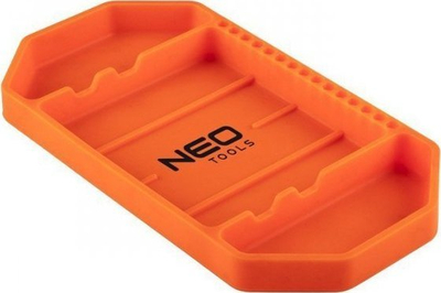 Tabaka për vegla Neo Tool Tray, silikon, 27.5 x 14.5 x 2.5 cm, portokalli