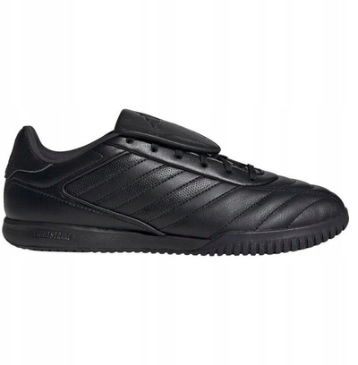 Patika futbolli Adidas Copa Gloro II IN IE1155 për sallë, lëkurë, ngjyrë e zezë