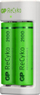 Karikues baterish GP ReCyko E211, AA AAA NiMH, 2x AA 2100mAh, i bardhë