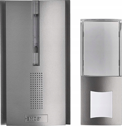 Zile dere wireless Emos P5763, 16 melodi, sinjal LED, argjendt
