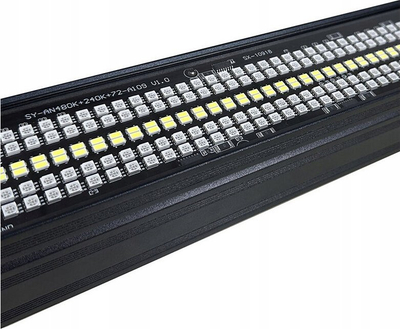 Dritë strobe Light4Me STROBE MULTI BAR, LED RGB+CW, 200W, e zezë