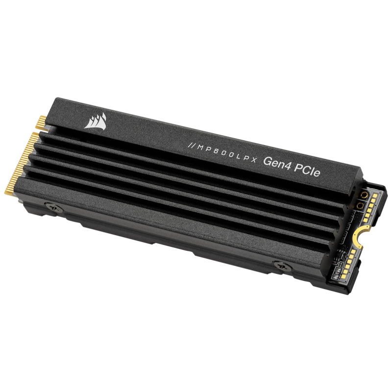 SSD i brendshëm Corsair MP600 PRO LPX, 1TB, PCIe 4.0 NVMe, me heatsink për PS5