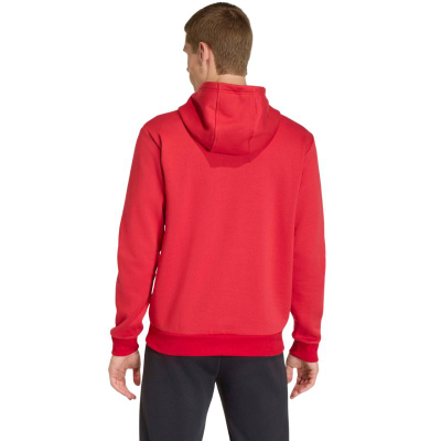 Bluzë me kapuç Adidas Entrada 22, për burra, e kuqe