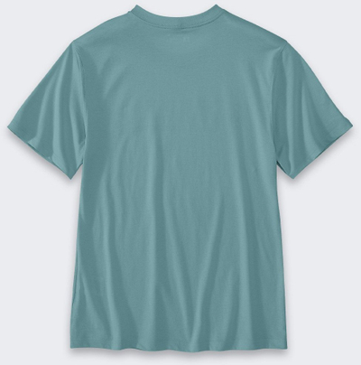 Bluza Carhartt Hamilton Graphic, me mëngë të shkurtra, e lirshme, Summer Blue