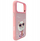 Kapak telefoni Nimmy Cool and Cute 2.0 Cat për iPhone 17 Pro, cover silikoni, rozë