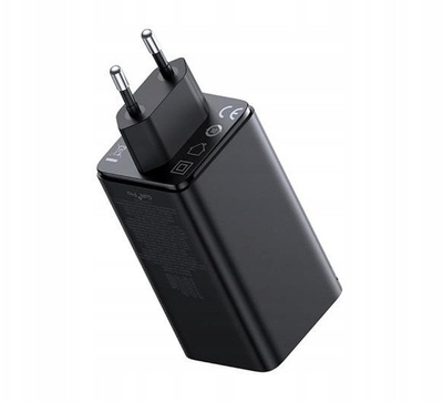 Karikues murale Baseus GaN6 Pro, 100W, 4 porta USB C USB A, i zi