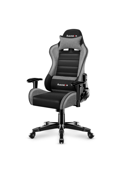 Karrige lojërash për fëmijë Huzaro Ranger 6.0, 100-160 cm, 130 kg, e hirtë