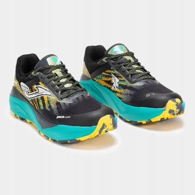 Atlete për meshkuj Joma Kubor 2516, performancë e lartë, të zeza me turquoise