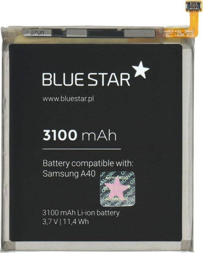 Bateri telefoni Blue Star Premium për Samsung Galaxy A40, 3100mAh, Li ion