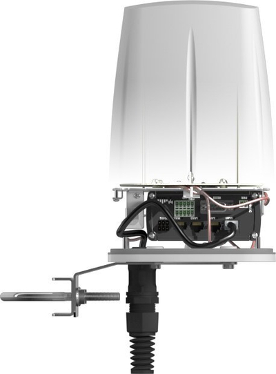 Antene rrjeti QuWireless QuSpot, omni 7 dBi, për LTE edhe WiFi, e bardhë