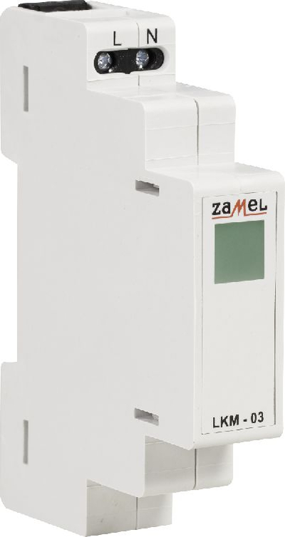 Indikator tensioni Zamel LKM-03-20, 230V, LED, i gjelbër