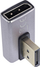 Adapter DisplayPort InLine 1.4, prizë në fishë, 8K UHD, i zi
