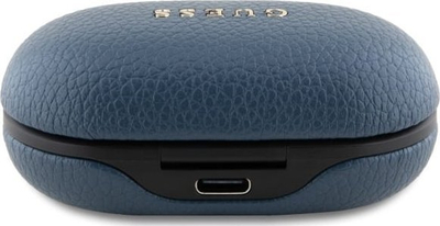 Bluetooth слушалки Guess GUTWSPGTSPSB TWS, ENC, IPX5, сини