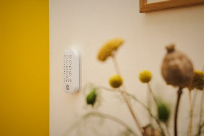 Tastierë alarmi Yale Keypad, për Yale Smart Alarm, me buton paniku, e bardhë