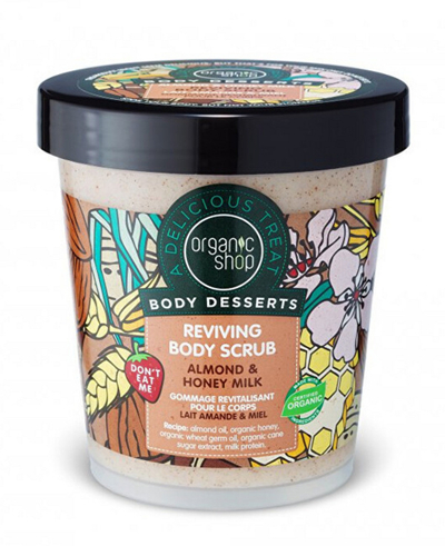 Skrab Organic Shop Body Desserts Almond & Honey 450 ml