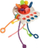 Lodër senzoriale Sensor Toy Teether 23968, 6 në 1, për beba, me shumë ngjyra