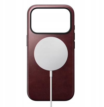 Mbrojtëse telefoni Nomad Modern Leather Case, për iPhone 17 Pro, lëkurë Horween, kafe