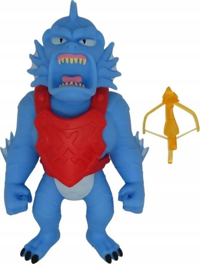 Figurë lodër Gumostwory Warriors Monster From the Depths, me hark, super elastike