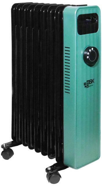 Radjator elektrik ACV Ellas, 9 seksione, 2000W, jeshil