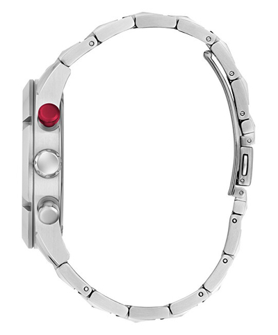 Orë për meshkuj Guess Resistance GW0714G1, e argjendtë