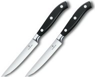 Thika për biftek Victorinox, set dy pjesë, të zeza